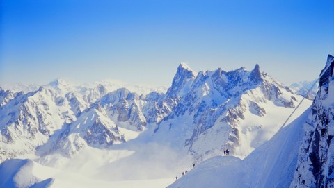 Cordée Massif du Mont-Blanc